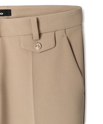 Regular Pantalon à pince 'Krystal' Cambio en beige