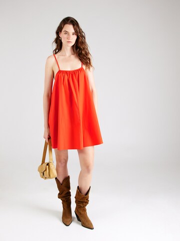 TOPSHOP Summer dress in Red: front