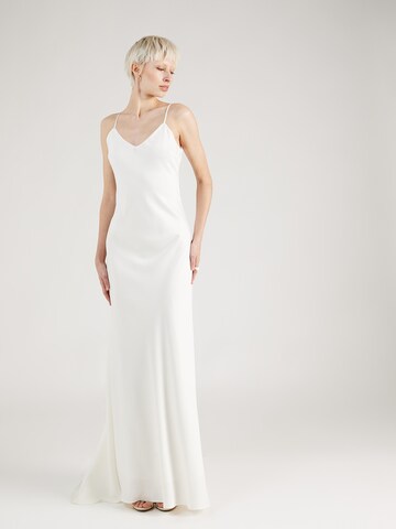 Y.A.S Večerna obleka 'DOTTEA' | bela barva: sprednja stran