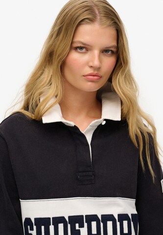 T-shirt oversize 'Athletic Essentials' Superdry en bleu