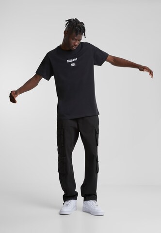 Mister Tee Shirt 'Absolutely Not' in Black