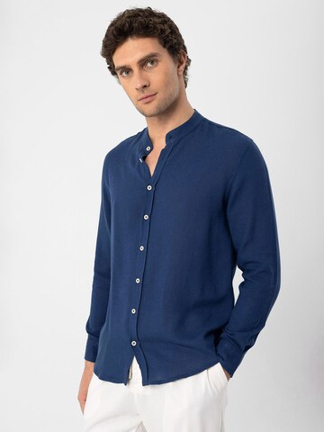 Antioch Slim fit Koszula w kolorze niebieski