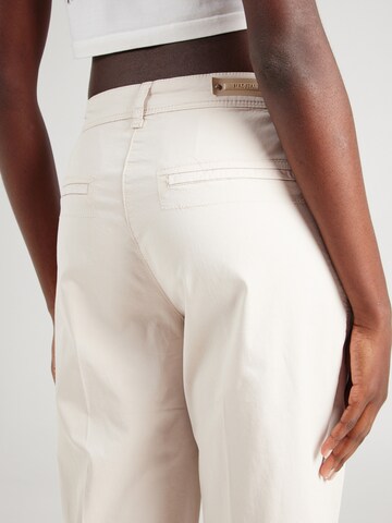 Regular Pantalon à plis 'Nora' MAC en beige