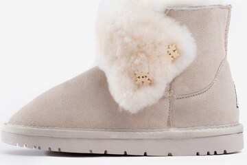 Bottes de neige 'Juni' Gooce en beige : devant