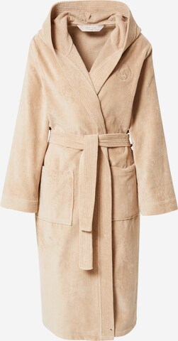 rosemunde Long Bathrobe in Brown: front