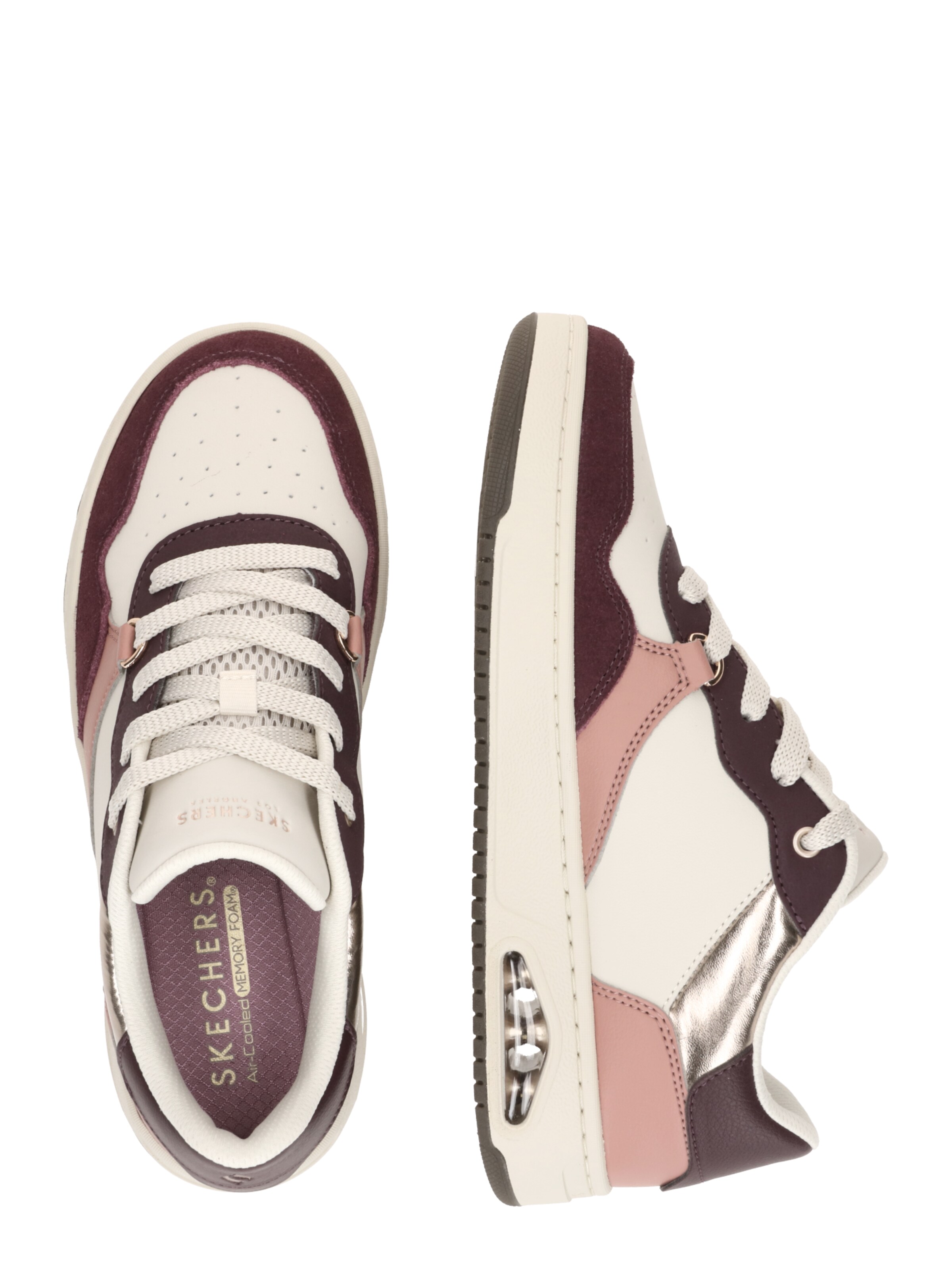 Baskets basses 'UNO CTL' SKECHERS en rose