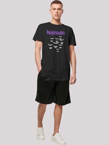 F4NT4STIC T-Shirt 'DC Comics Batman Joker Smile' in Schwarz