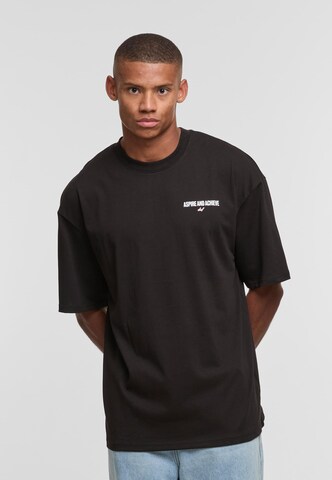DEF Shirt 'Tictactoe' in Schwarz