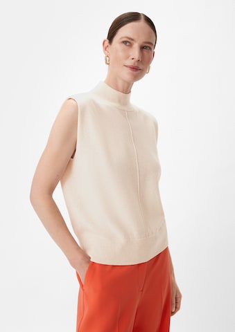 COMMA Pullover in Beige: Vorderseite