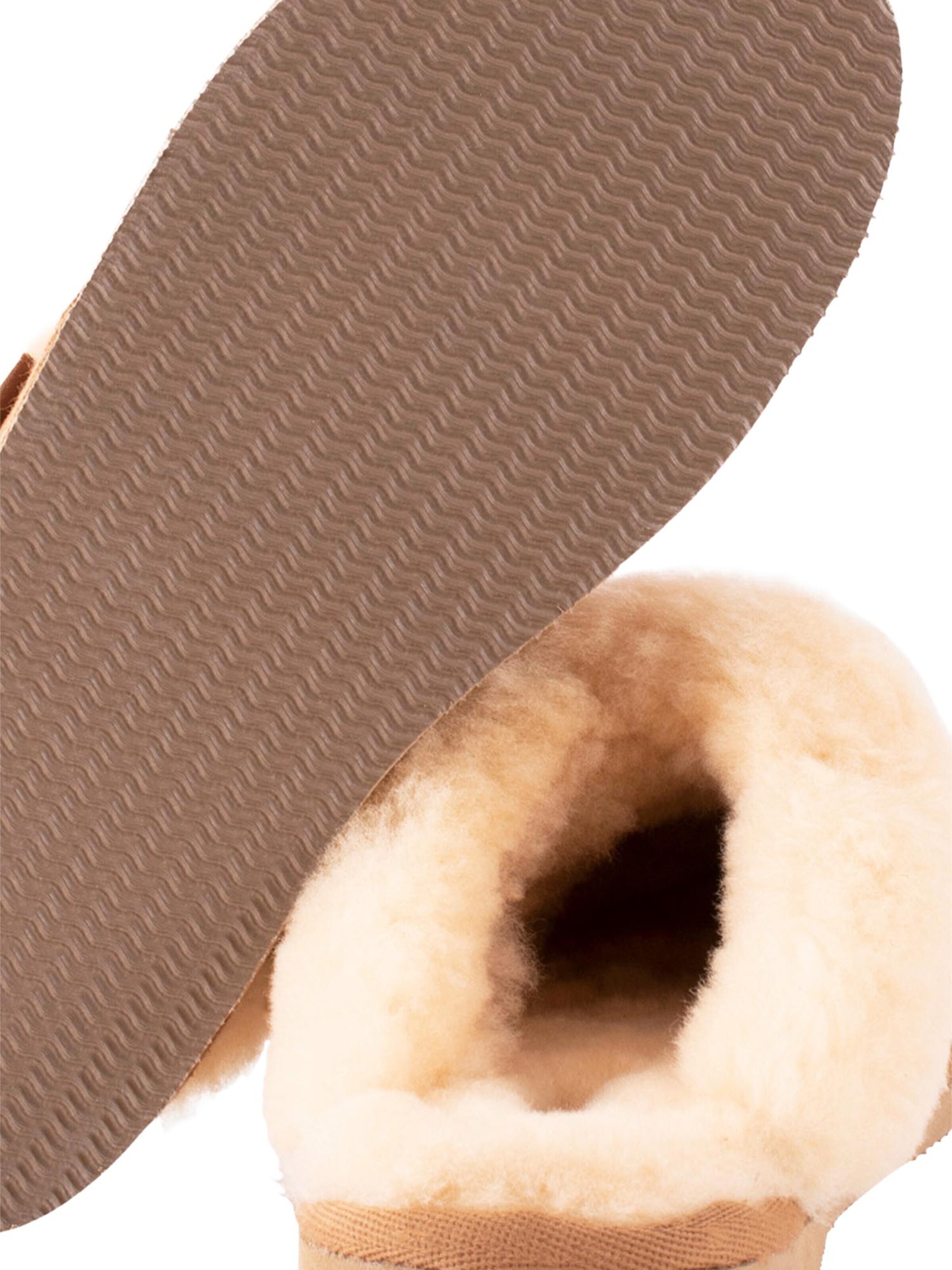 SHEPHERD Slippers 'Jessica' in Brown