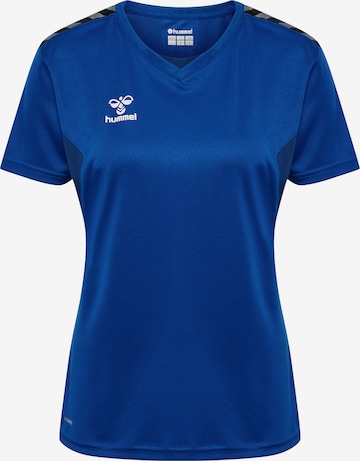 Hummel Functioneel shirt 'AUTHENTIC' in Blauw: voorkant