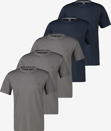 LERROS Shirt 'Basic' in Blau: Vorderseite