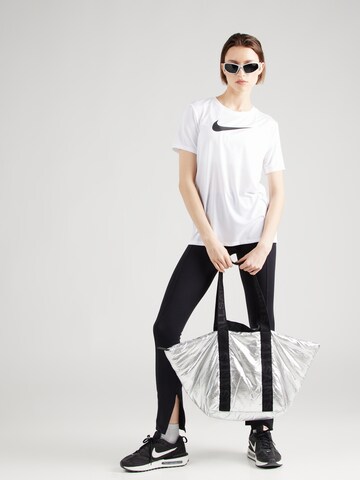 T-shirt fonctionnel NIKE en blanc