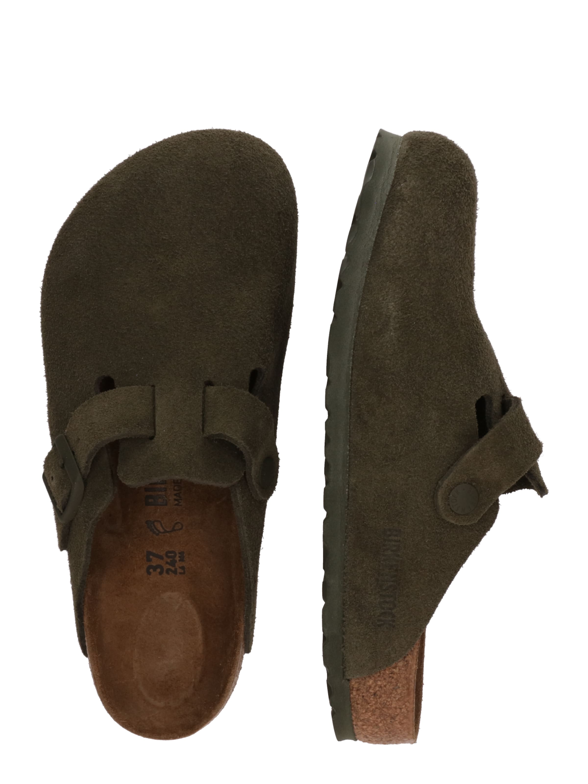 BIRKENSTOCK Klumpák 'Boston' - zöld