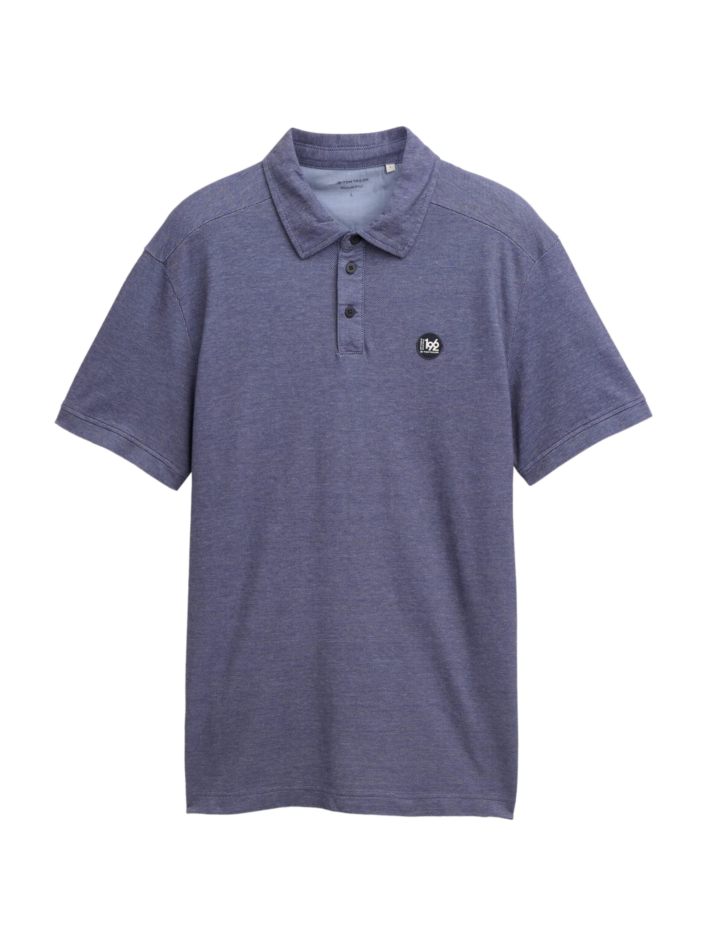 TOM TAILOR Μπλουζάκι σε μπλε: μπροστά