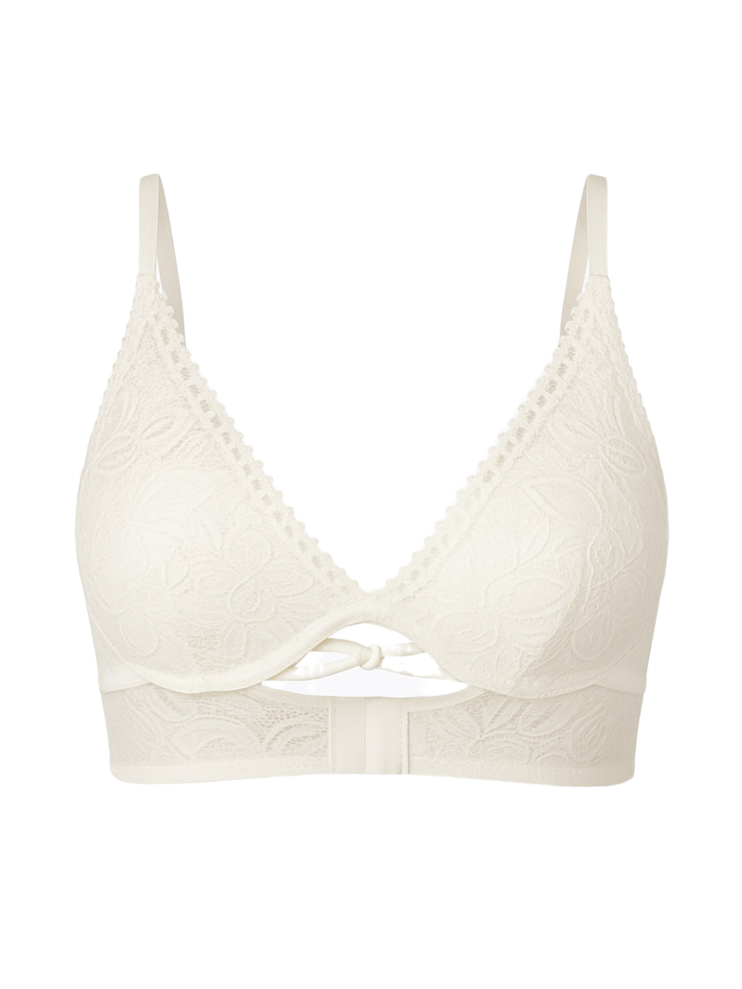 C&City Triangle Bra in Beige: front