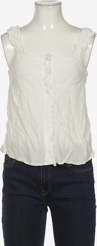 TOPSHOP Blouse & Tunic in XS in White: front