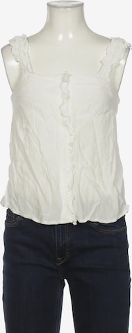 TOPSHOP Bluse XS in Weiß: predná strana