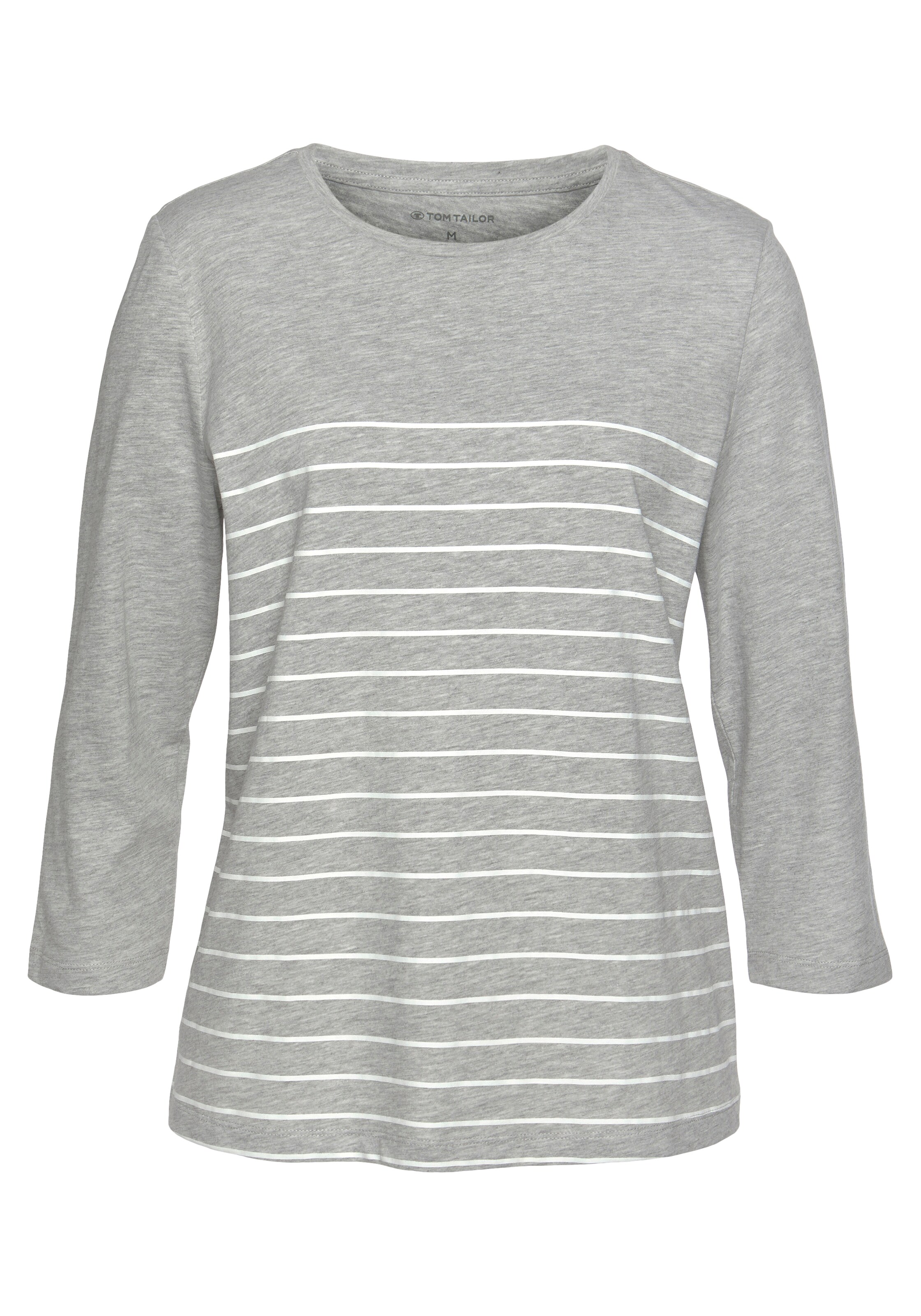 TOM TAILOR Shirt in Grau