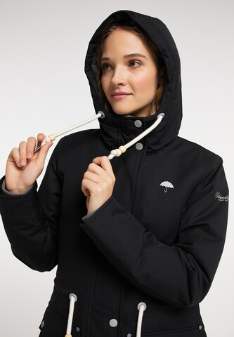 Parka d’hiver Schmuddelwedda en noir