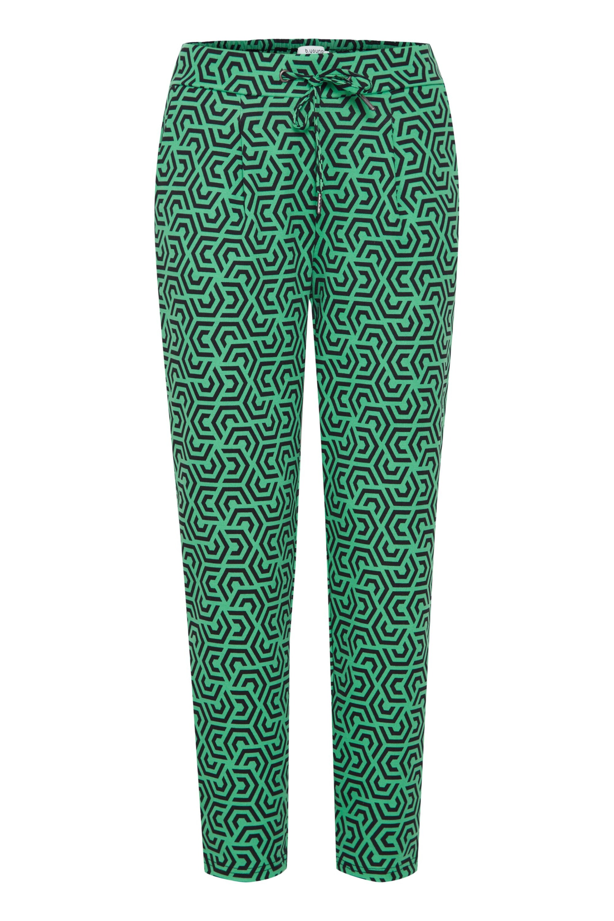 b.young Tapered Pants 'BYRizetta' in Green: front
