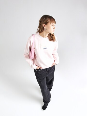 LEVI'S ® Sweatshirt 'Graphic Salinas Crew' in Pink