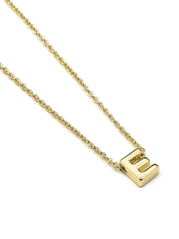 Luxenter - Cadena 'Alphabet E' en oro