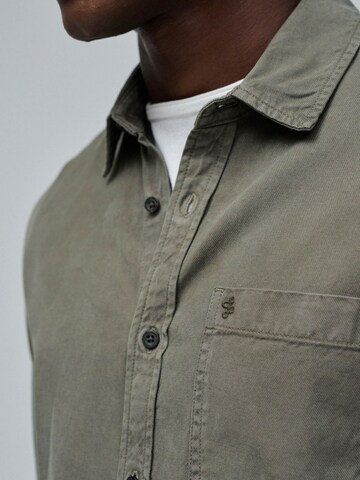 Coupe regular Chemise Salsa Jeans en vert
