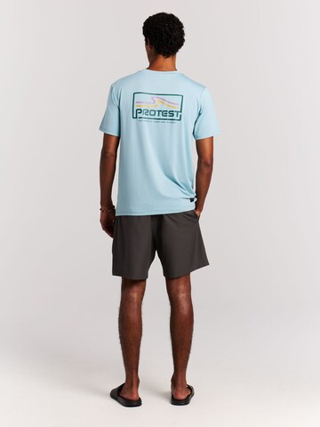 PROTEST Performance Shirt 'PRTDonald' in Blue