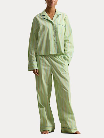Pyjama ' Shirting Stripes ' Polo Ralph Lauren en jaune