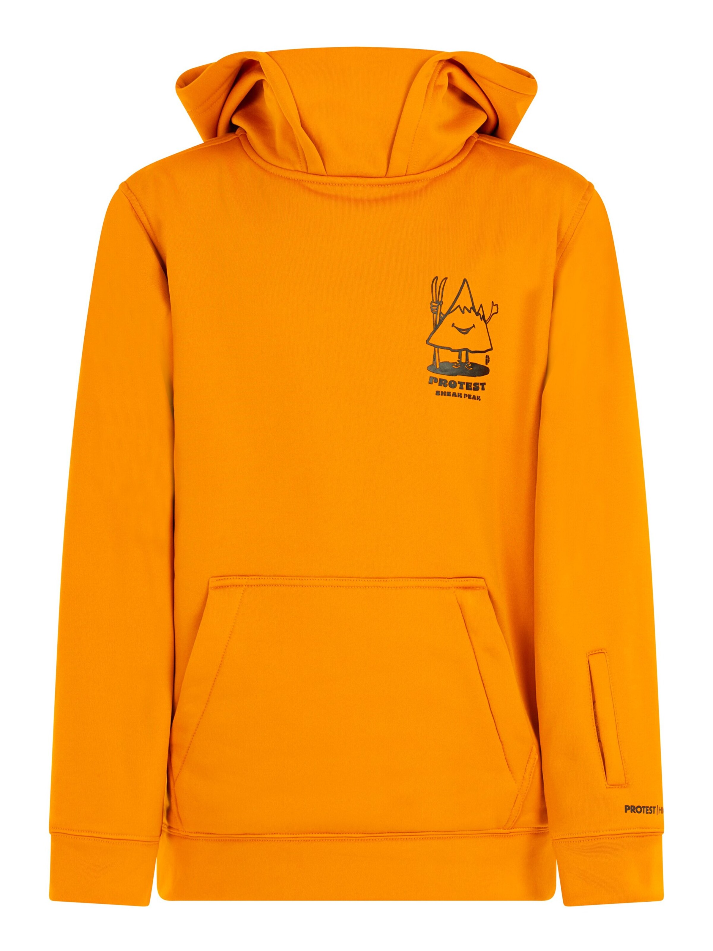 PROTEST Sports sweater 'PRTTincan JR' in Yellow: front