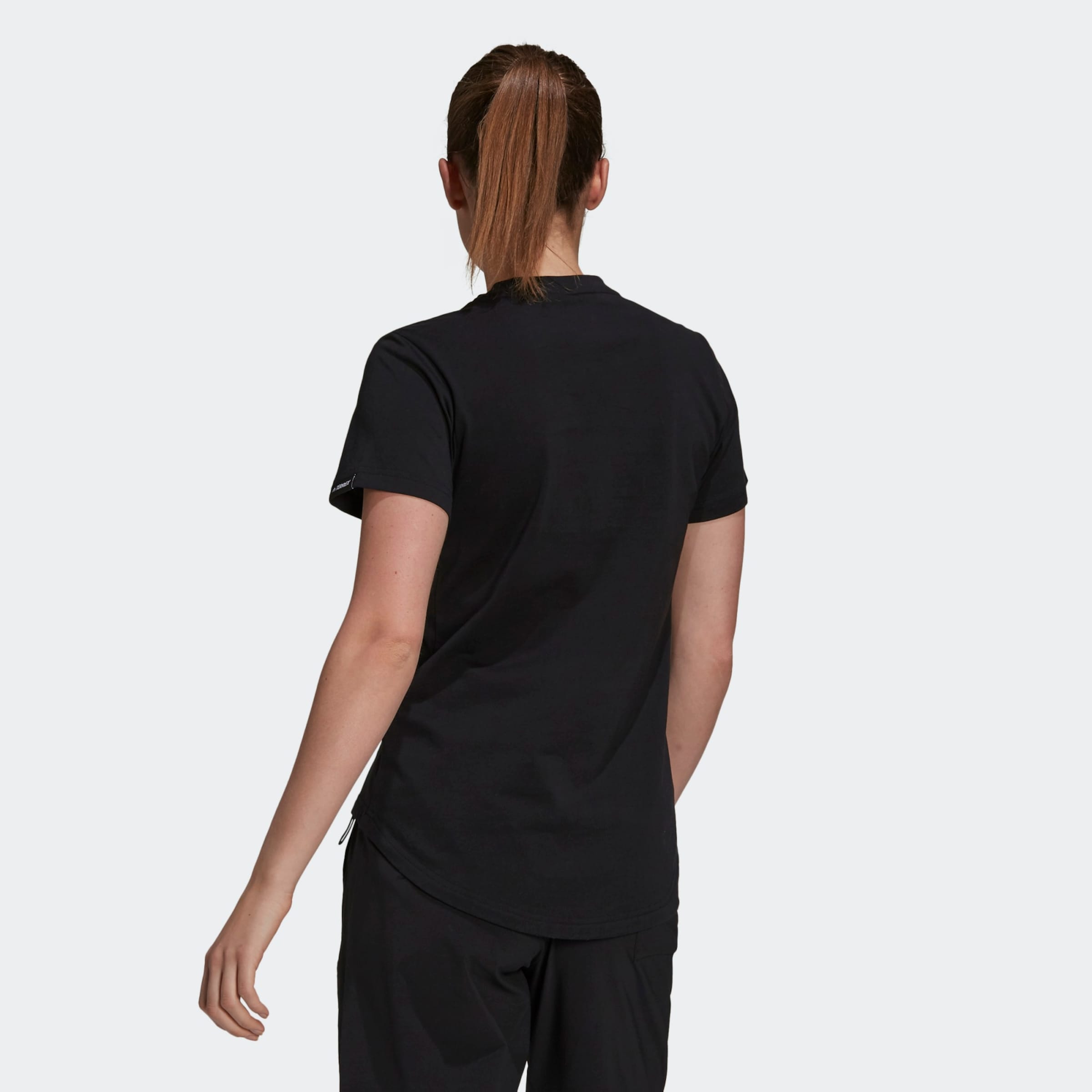 Disciplines sportives T-shirt fonctionnel adidas Terrex en Noir 
