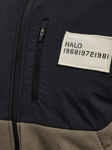 HALO Fleece jas in Groen