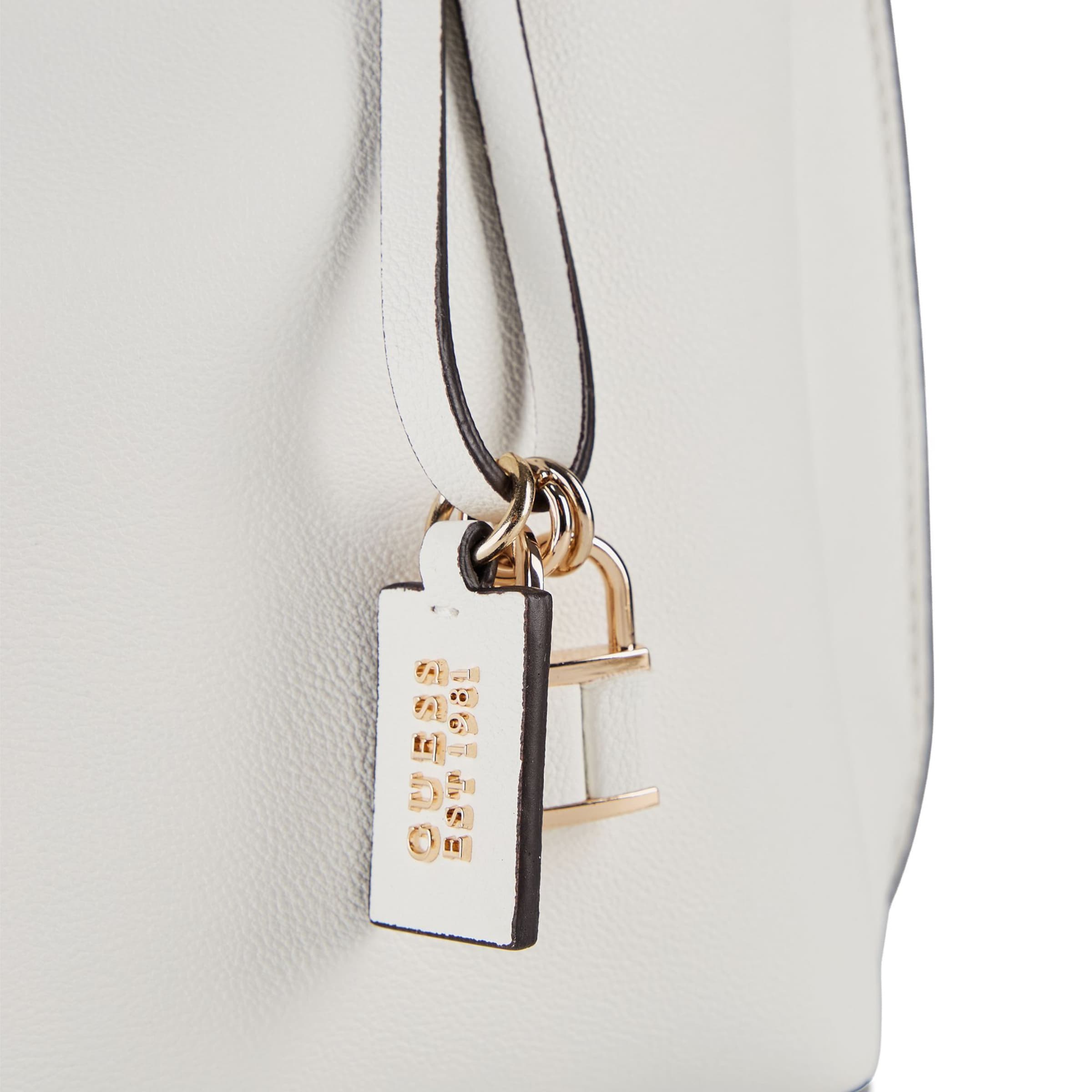 Borsa a mano 'Bianca' di GUESS in bianco