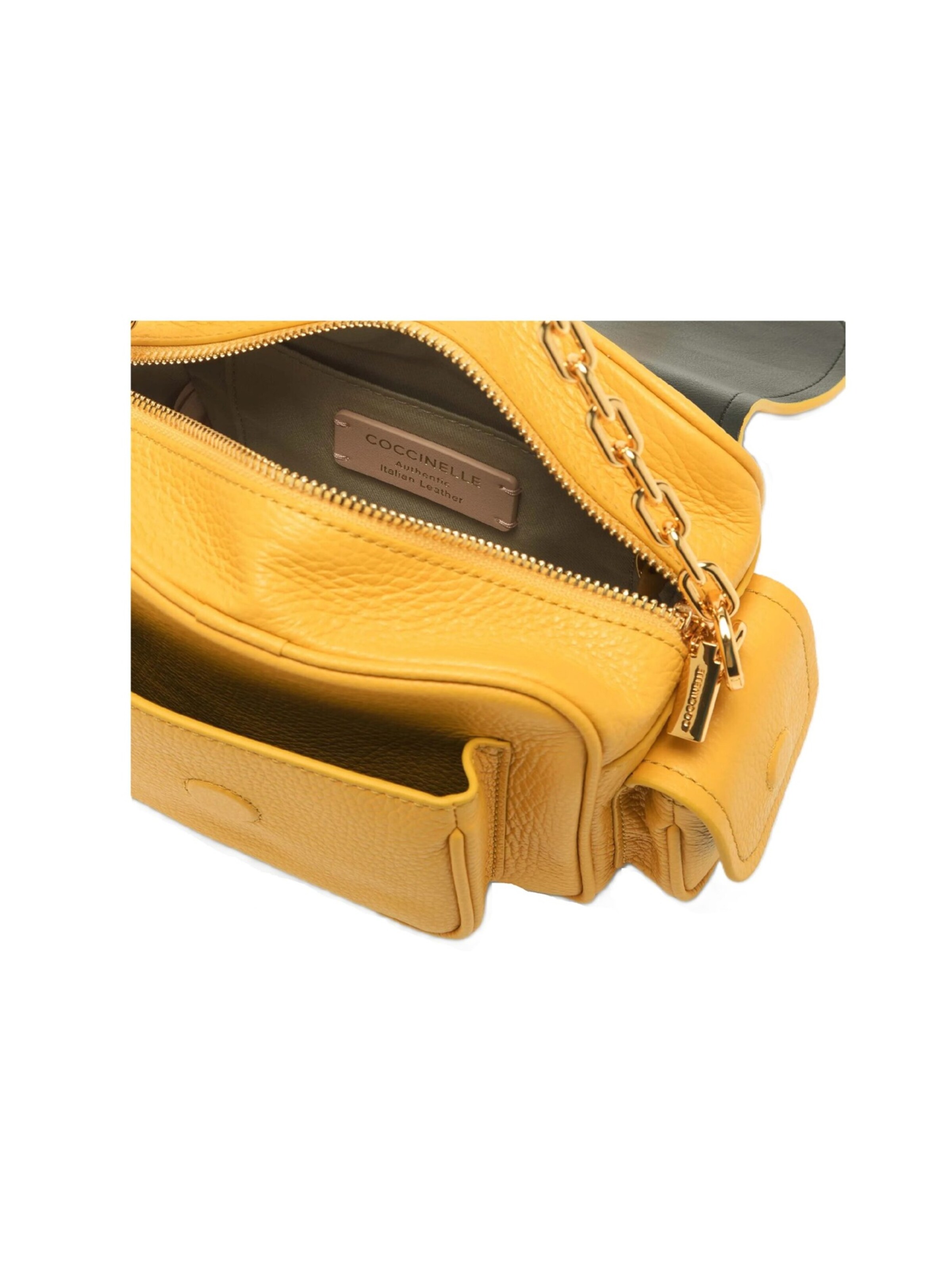 Coccinelle Schultertasche 'E1RFF550101'‌‌‌‌‌‌‌‌‌ in Gelb