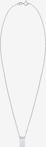 KUZZOI Halskette Münze, Rechteck in Silber