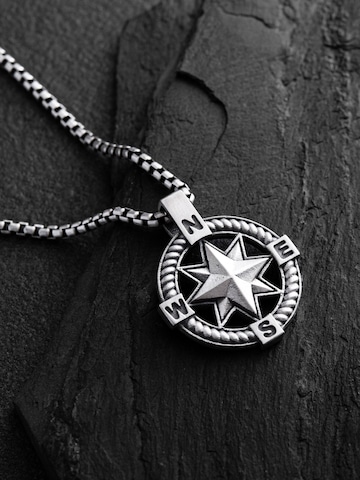 REYTEL - Colgante 'WIND ROSE' en plata