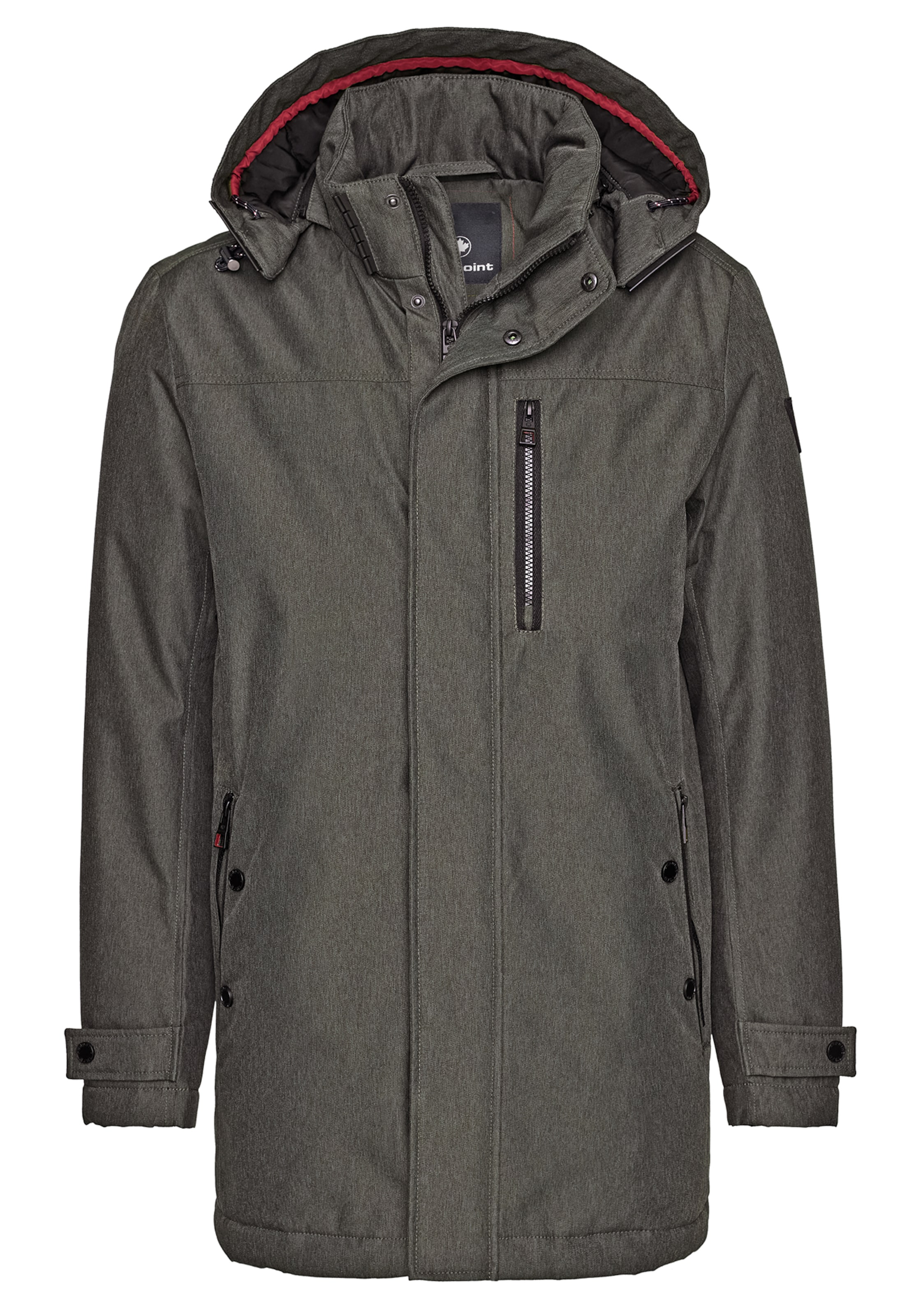 REDPOINT Winter Parka in Grey: front