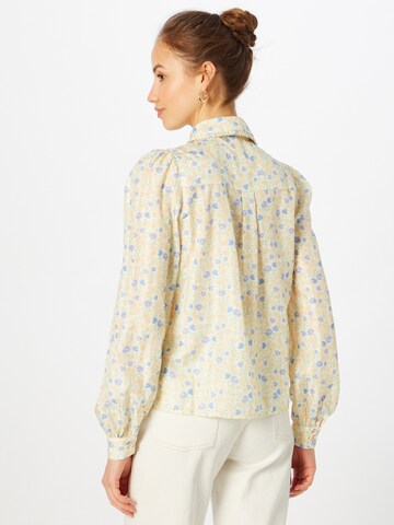 NA-KD Blouse in Yellow