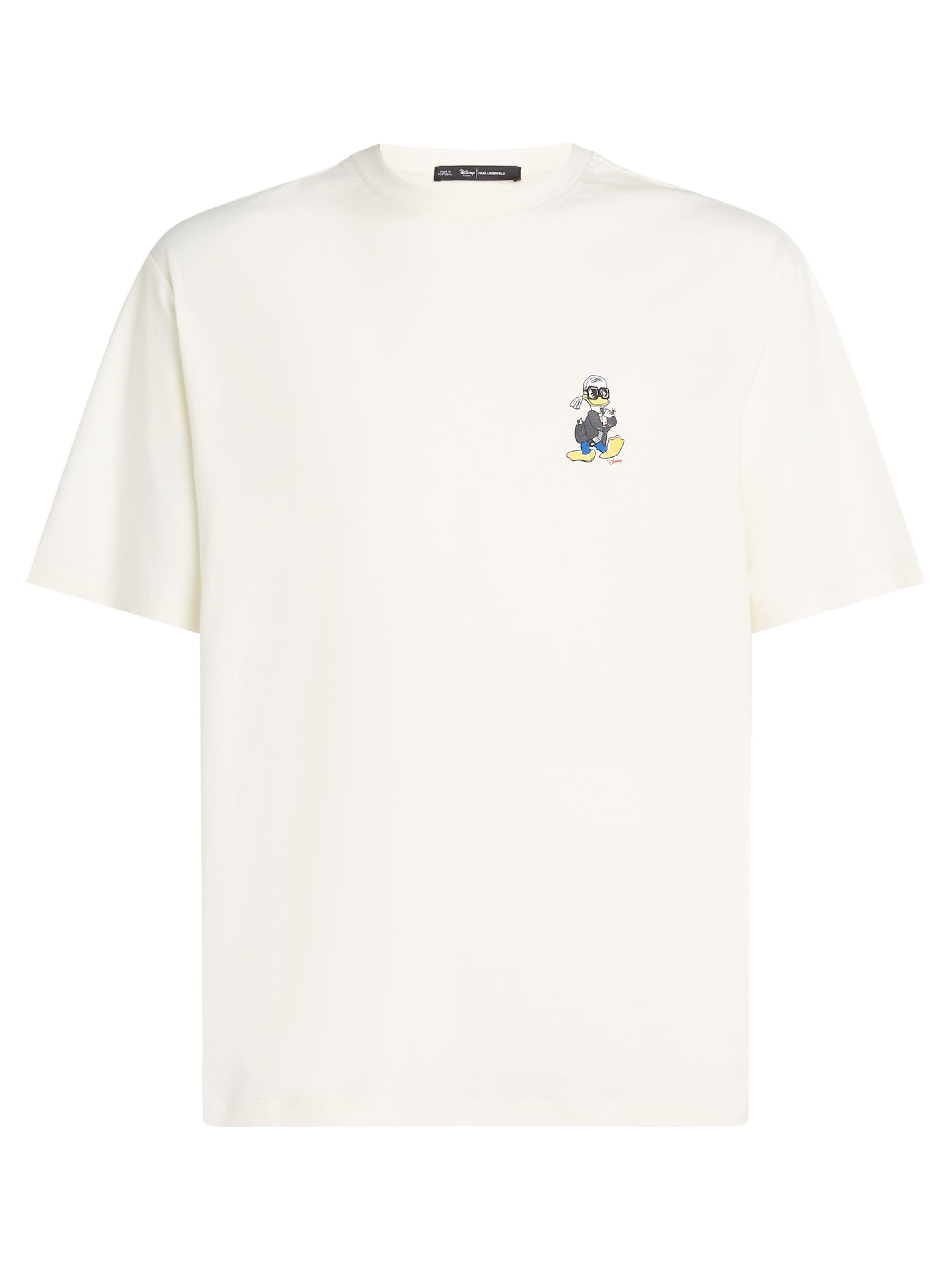 Karl Lagerfeld Tričko 'Disney x Karl Lagerfeld' – béžová: přední strana