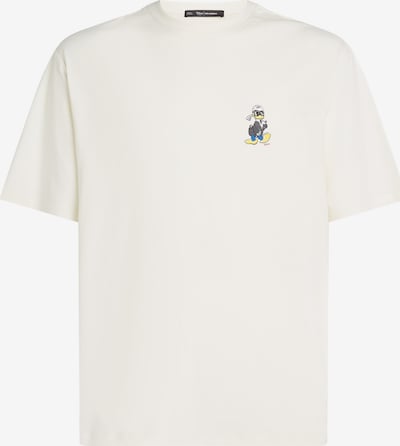 Karl Lagerfeld Majica 'Disney x Karl Lagerfeld' u boja pijeska / plava / crvena / crna, Pregled proizvoda