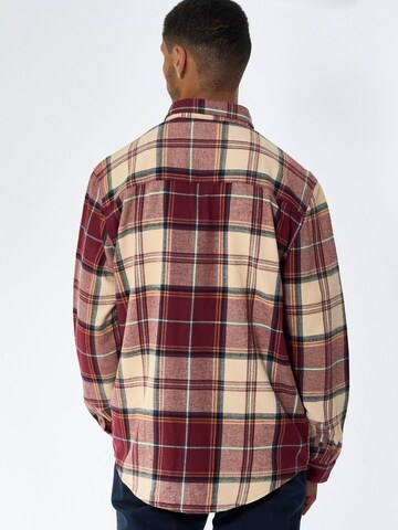 Legends Regular fit Overhemd 'Humphrey Flannel check shirt - Decadent Chocolate' in Gemengde kleuren