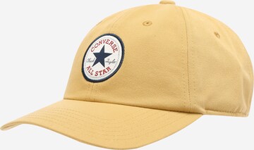 Cappello da baseball 'Tipoff' di CONVERSE in giallo: frontale