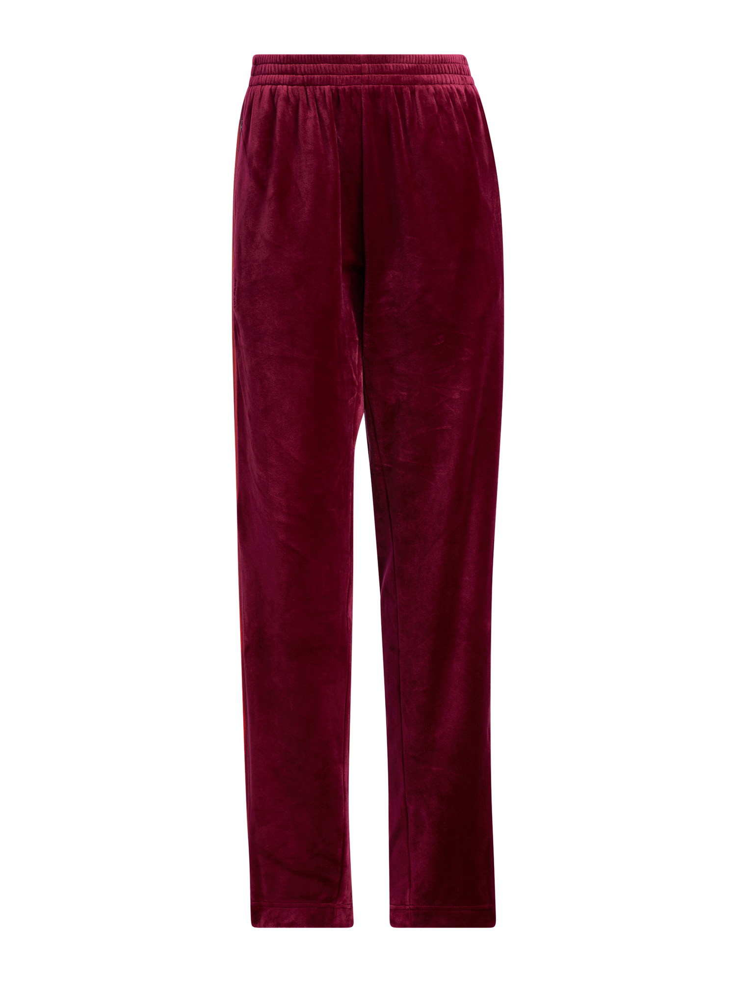Plus size Odzież ADIDAS ORIGINALS Spodnie w kolorze Ciemnoczerwonym 
