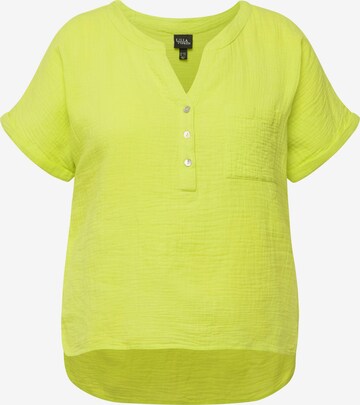 Ulla Popken Blouse in Groen: voorkant