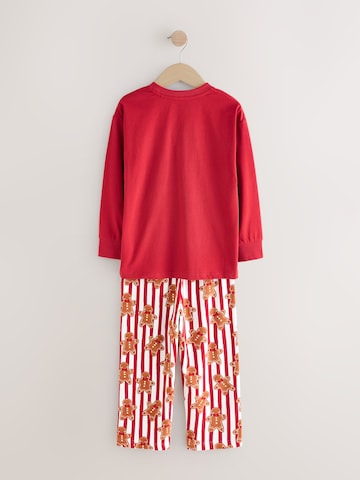 Next Matching Family Christmas Cosy Long sleeve Pyjamas Standard Regular Fit in Rot