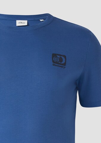 s.Oliver T-Shirt in Blau