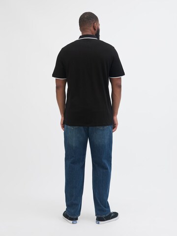 Jack & Jones Plus Shirt 'JJEPaulos' in Black