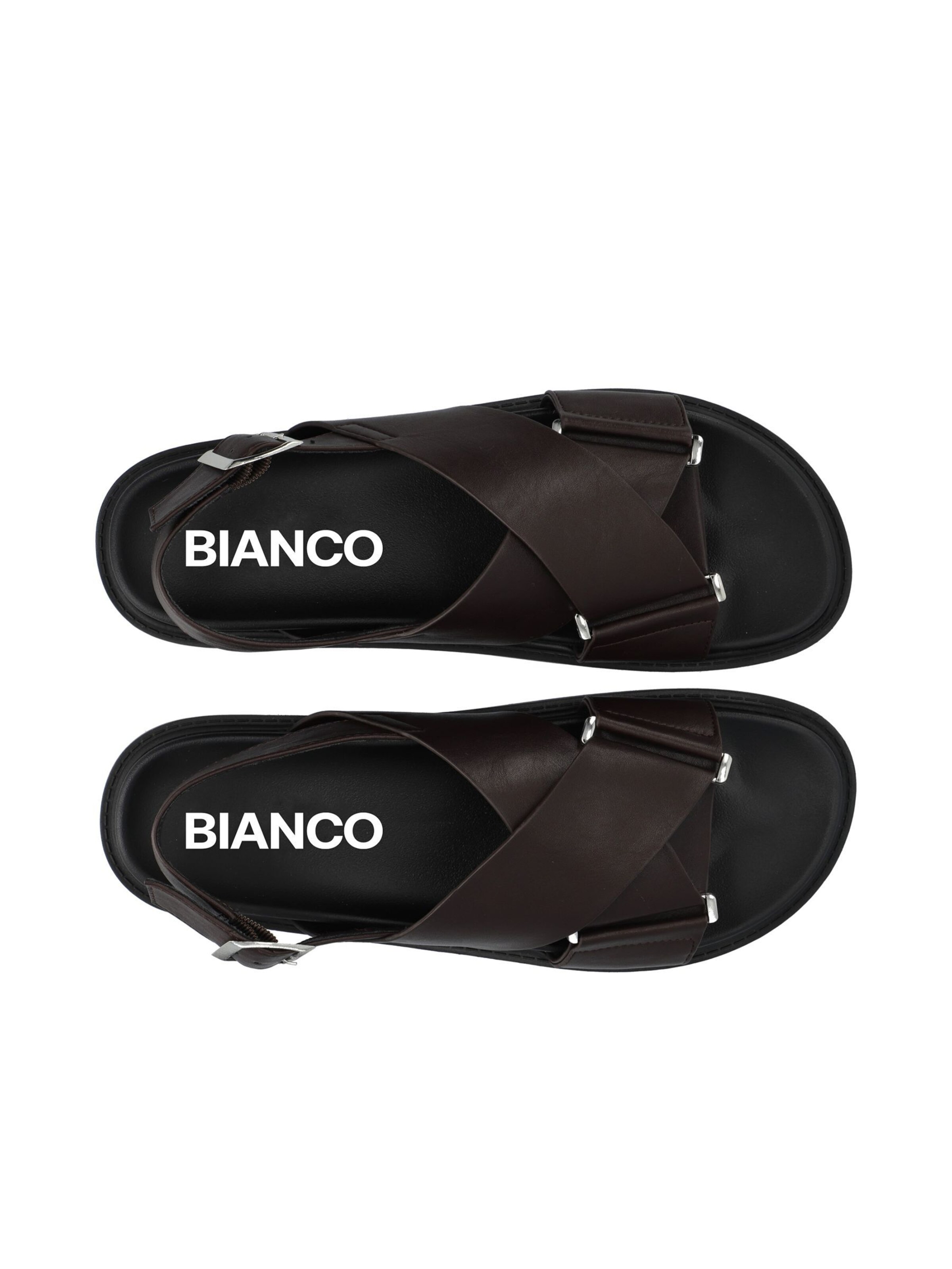 Bianco Sandale 'OSLO' in Braun