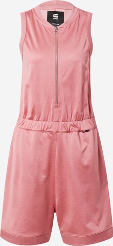 G-Star RAW Jumpsuit in Pink: predná strana